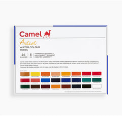 Camel - Artist Watercolour 5ml Tubes (Set of 24)