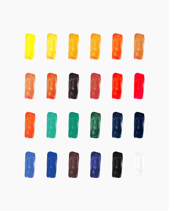 Camel Artist Water Colour Tubes 24 Shades (9ml)