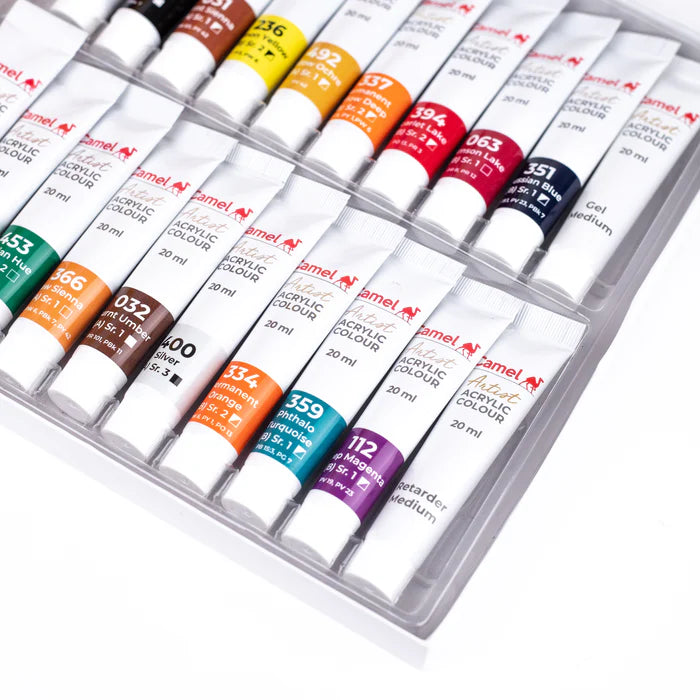 Camel - Artists' Acrylic Colour Sets (20ml)