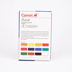 Camel - Artist Watercolour 5ml Tubes (Set of 12)