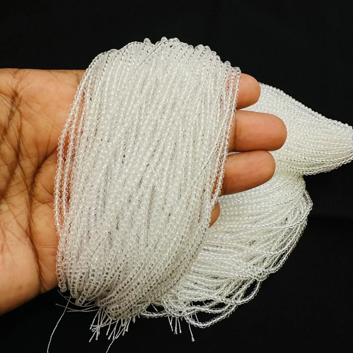 2mm Hydro Beads White